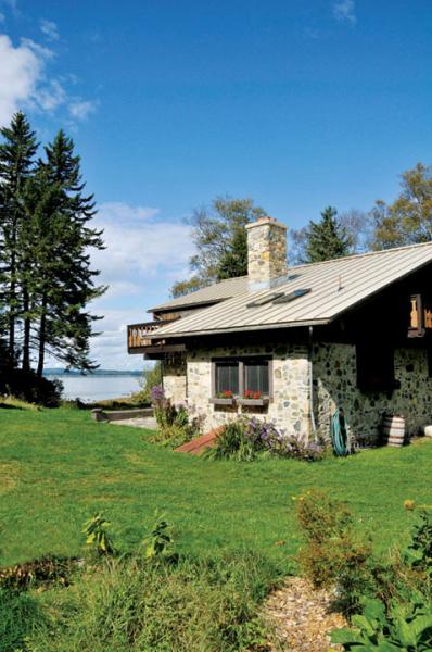 Brooksville’s local food movement owes much to back-to-the-land pioneers Helen and Scott Nearing, who came here to pursue what they called “the good life” at this farm in Cape Rosier in the 1950s.