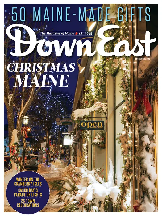 Down East December 2014 Cover