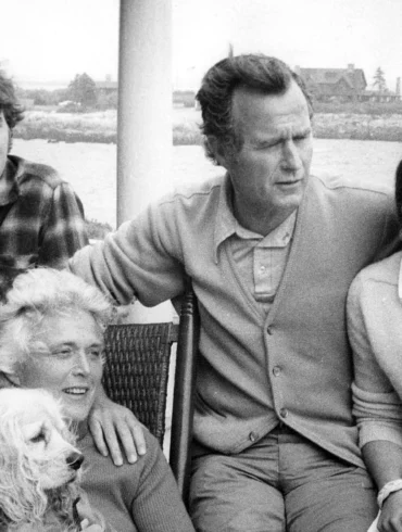 George H. W. Bush and family