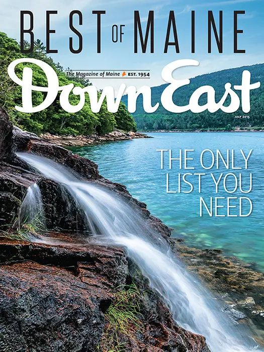 Down East July 2015 Cover