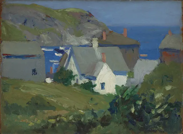 Monhegan-Houses