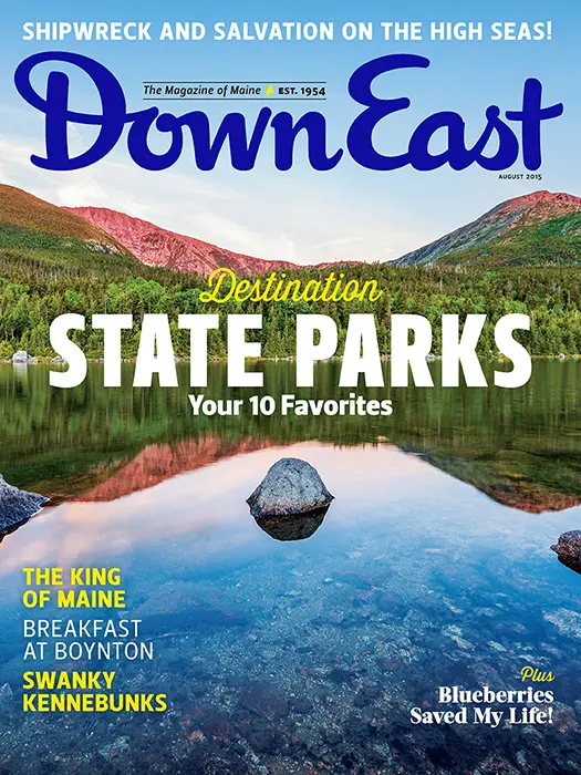Down East August 2015 Cover