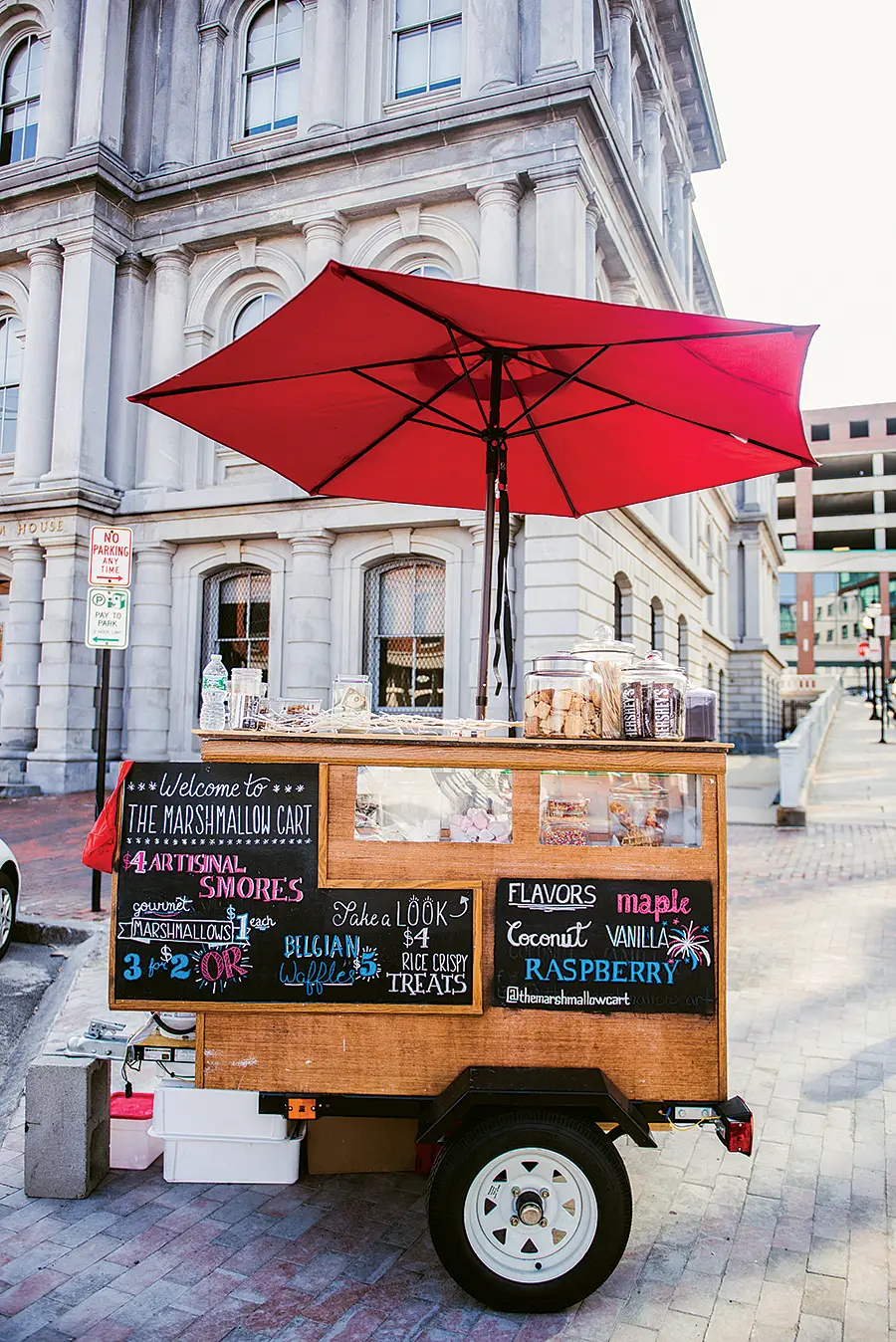 Marshmallow Cart, Portland Maine