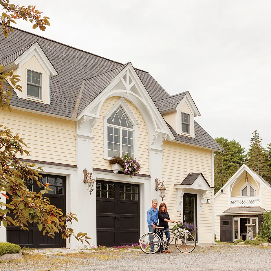 Boothbay Harbor Gothic home