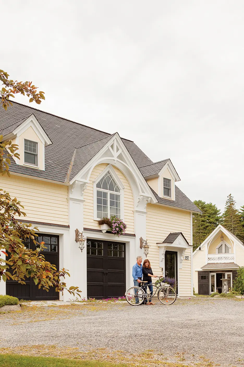 Maine Home, Midcoast Gothic, Boothbay Harbor, Down East Magazine