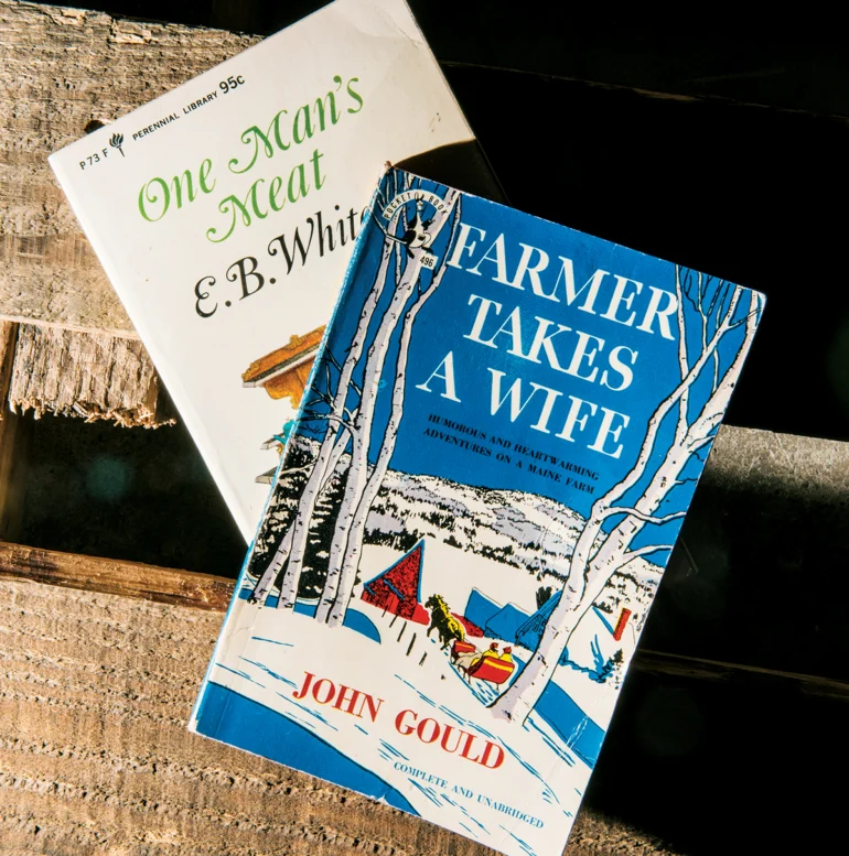 John Gould, E.B. White, Farmer Boys, Maine Books, Down East Magazine