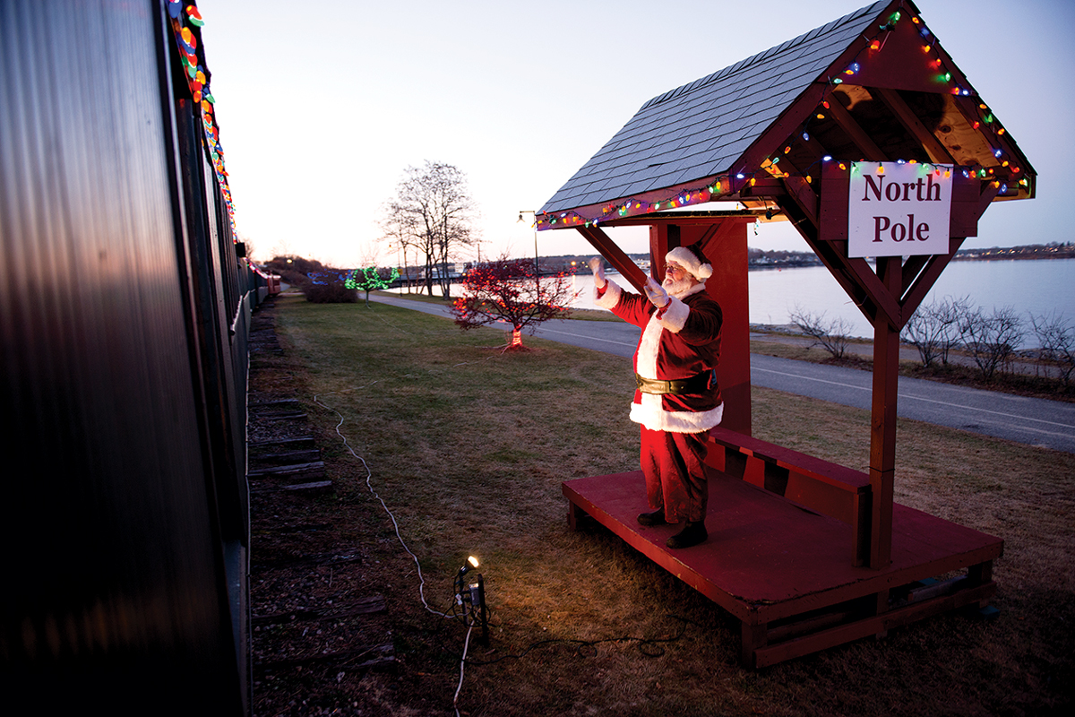 Christmas Trains in Maine, Polar Express, Down East Magazine