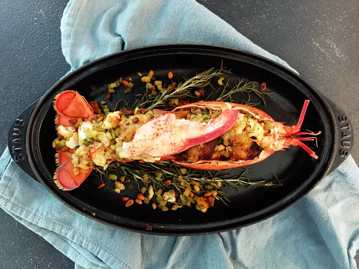 Stuffed Maine Lobster, Down East Magazine