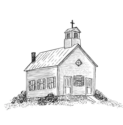Reeds Mill Church, Madrid, Maine