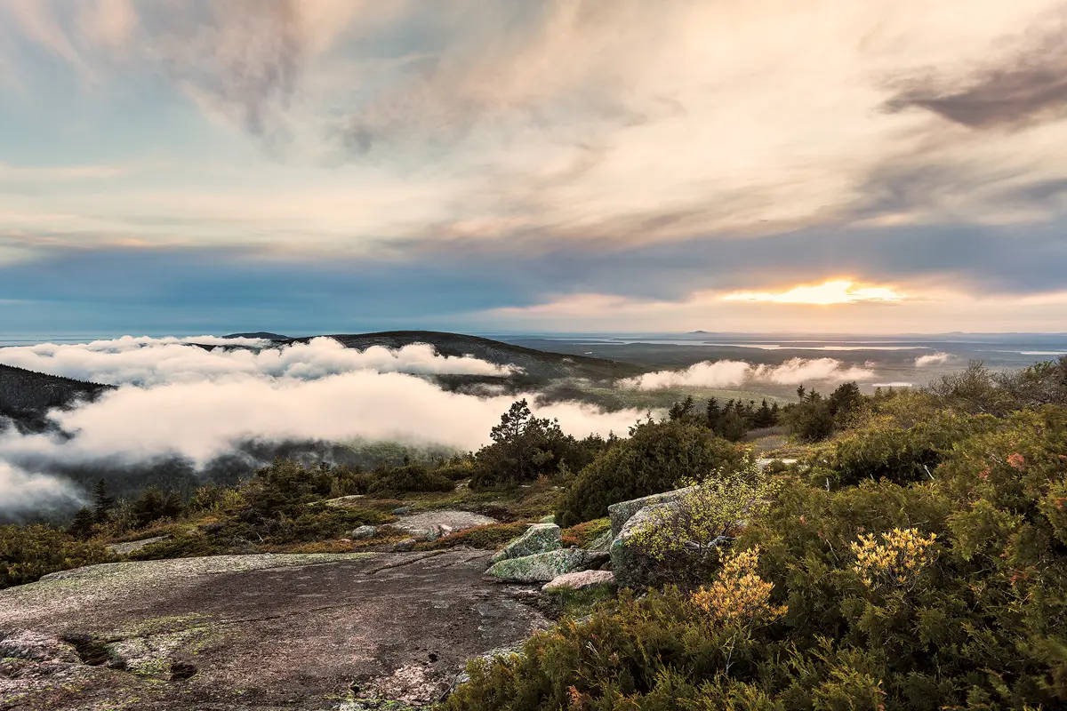 Cadillac Mountain, Acadia National Park, Down East Magazine, Maine