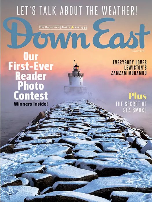 Down East January 2016 Cover