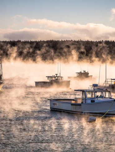 Sea Smoke, Owls Head Harbor, Maine