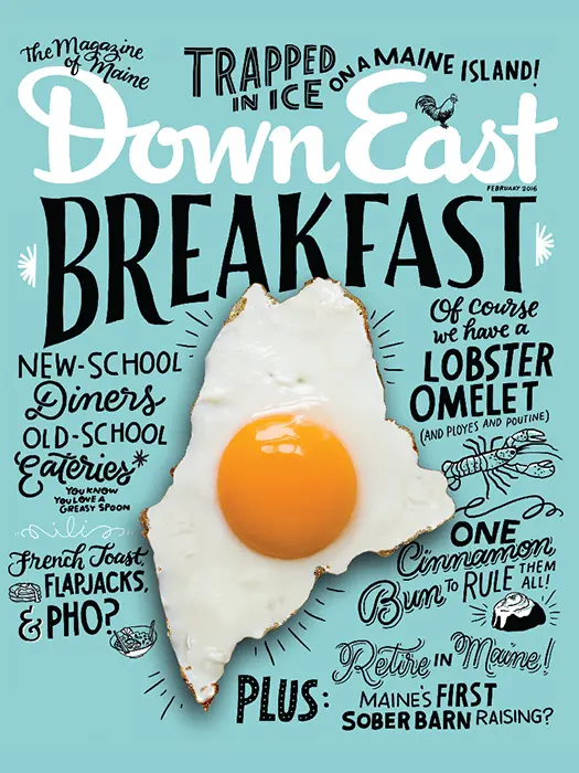 Down East February 2016 Cover