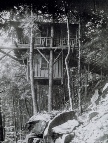 William Howard Gannett's House in the Trees on Howard Hill in Augusta, Maine