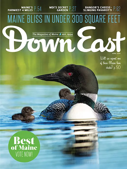 Down East April 2016 Cover