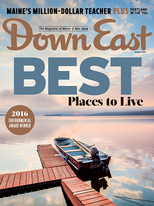 Down East March 2016 Cover