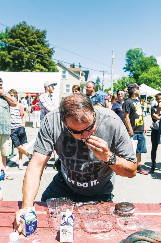 Whoopie Pie Eating Contest, Maine Whoopie Pie Festival, Dover-Foxcroft