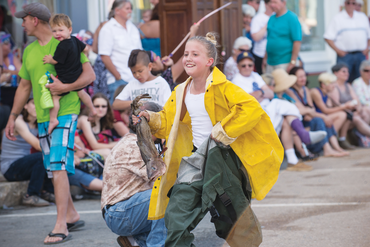 Codfish racing at Eastport 4th of July Festival (July 1–5)