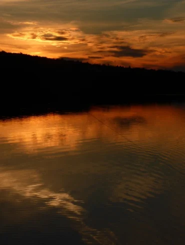 Deer Pond in the Great Northern Maine Woods. Taken August 2014 by JoAnne Lambdin.