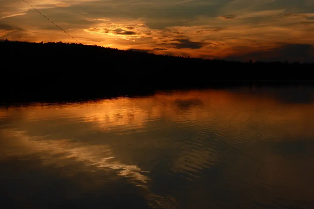 Deer Pond in the Great Northern Maine Woods. Taken August 2014 by JoAnne Lambdin.