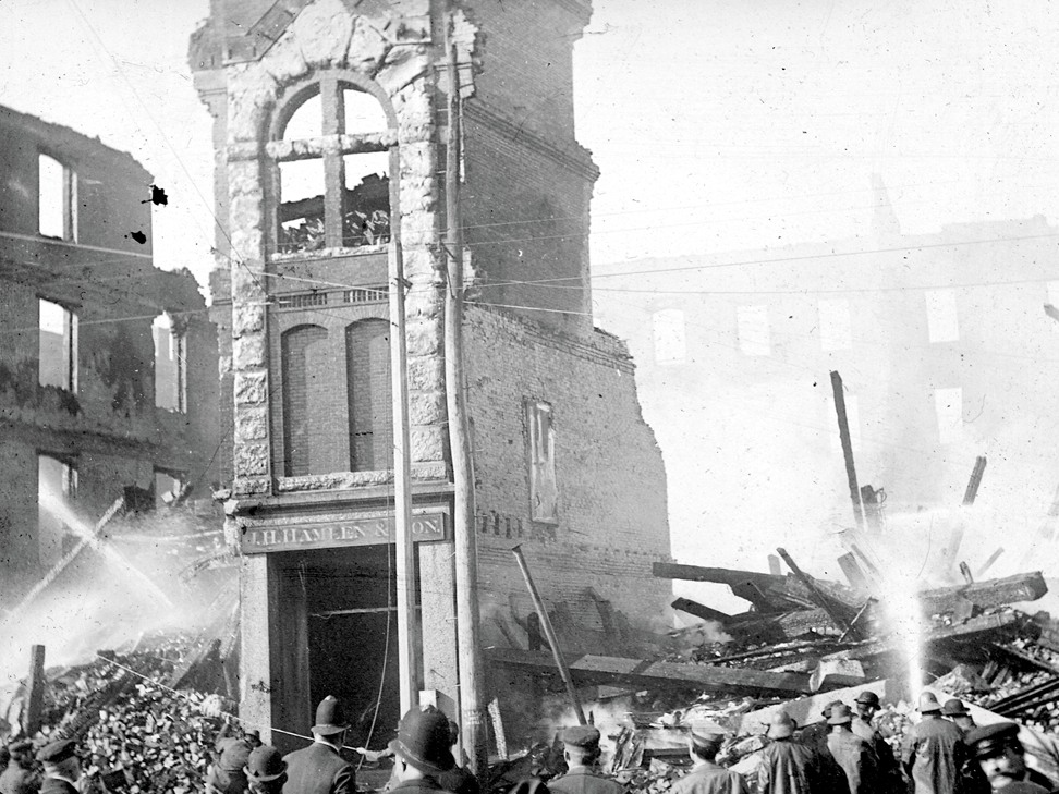 The Great Fire of Portland, 1886