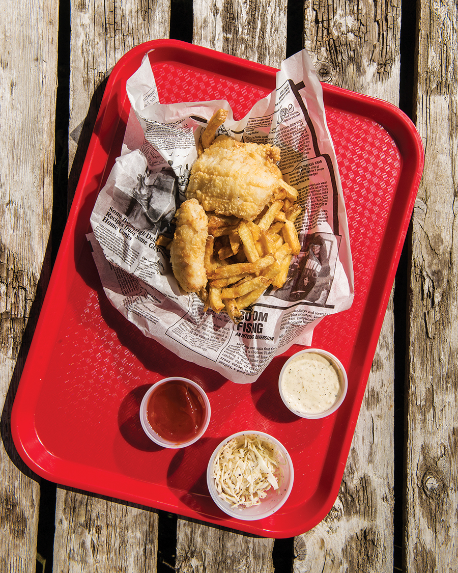 Fried Seafood, Yardbird Canteen