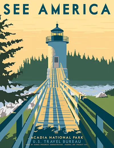 Acadia Poster