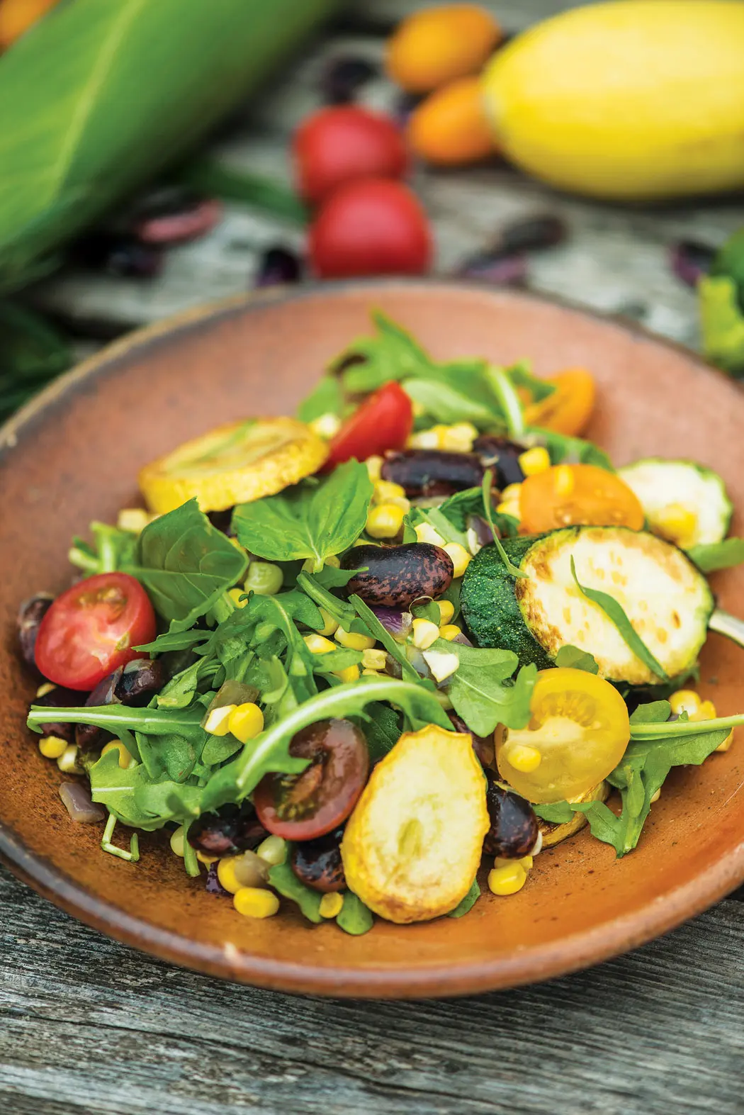 Summer Succotash with Soft Herbs