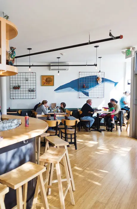 The dining room at Anju