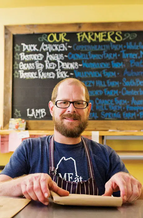 Jarrod Spangler, who opened Maine Meat