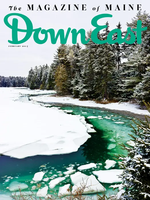 Down East Magazine February Cover