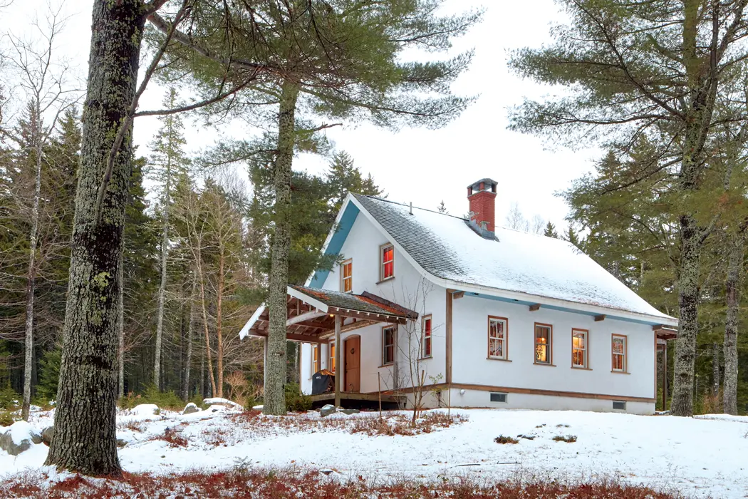 House in Snow