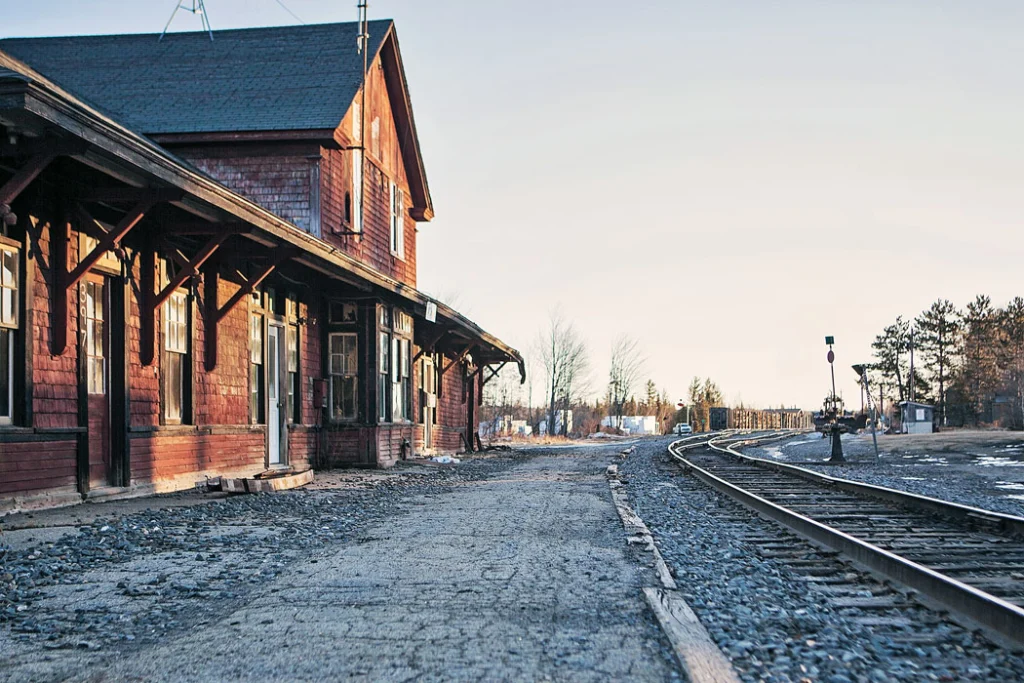 Jackman train stop