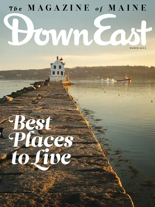 Down East Magazine March Cover