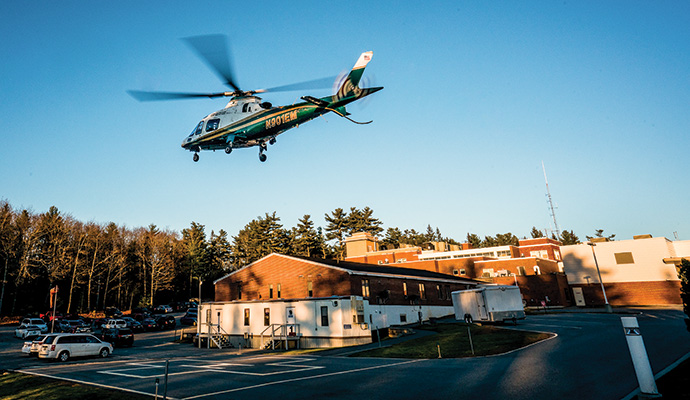 Life Flight Helicopter