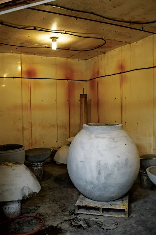 Finished urn