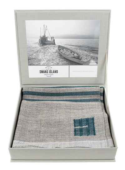 Box with blanket