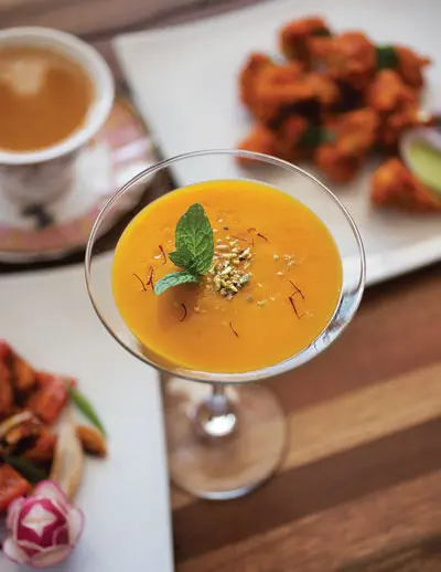 a mango martini