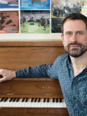 Daniel Sonenberg at the piano