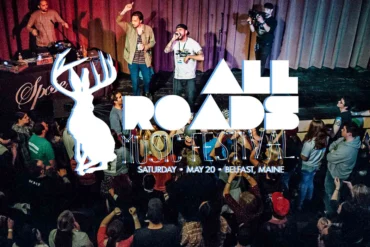 musicians palying at All Roads Music Festival