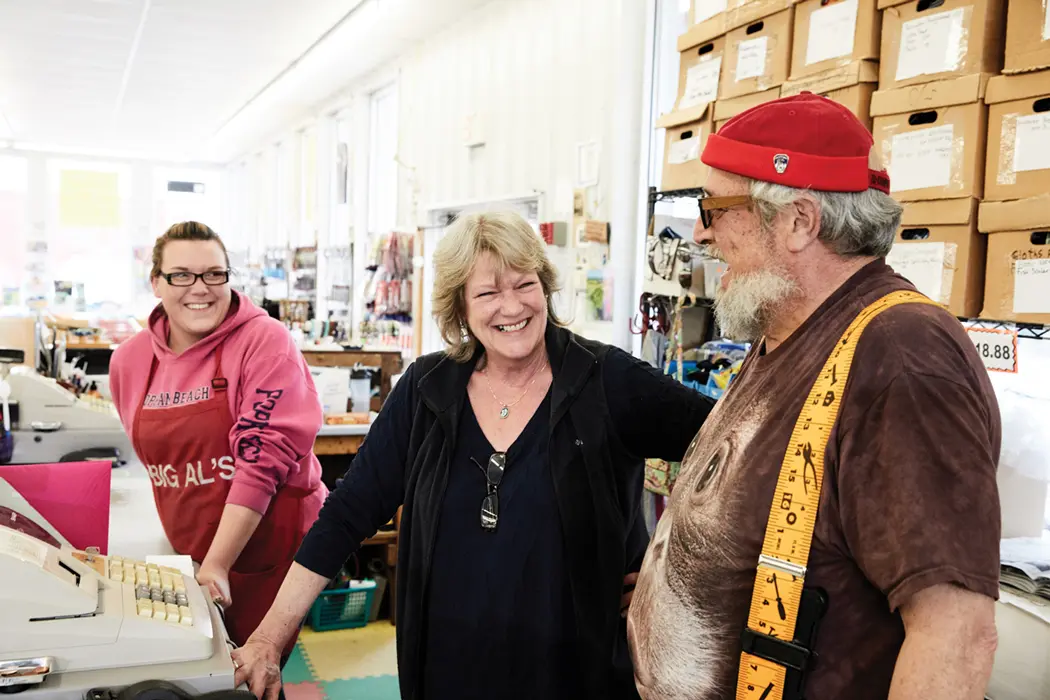 big al with store employees