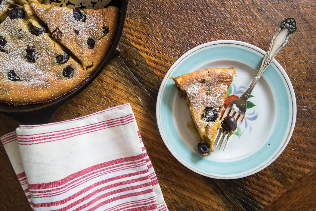cherry clafoutis
