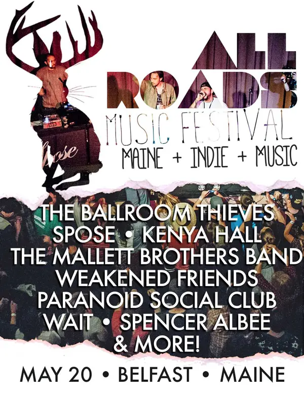 All Roads Music Festival lineup may 20th belfast