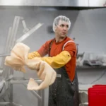 Wolovitz making Heiwa Tofu