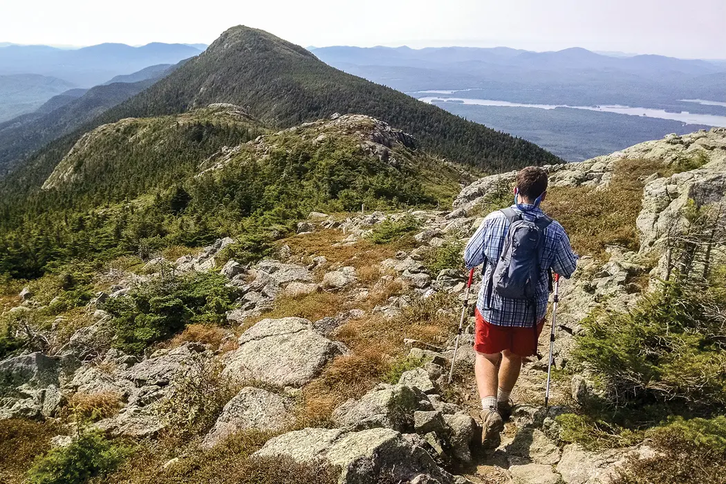 BOM 2017 Avery Peak on the Bigelow Traverse.