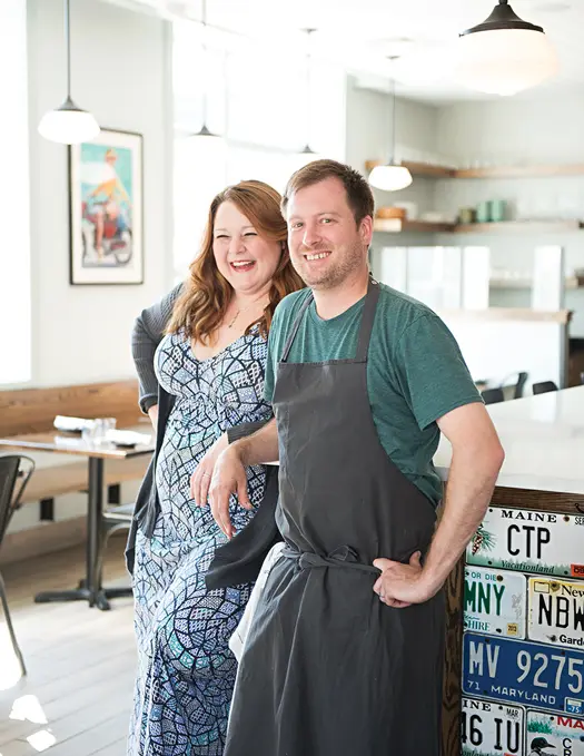 Owners Chris and Paige Gould