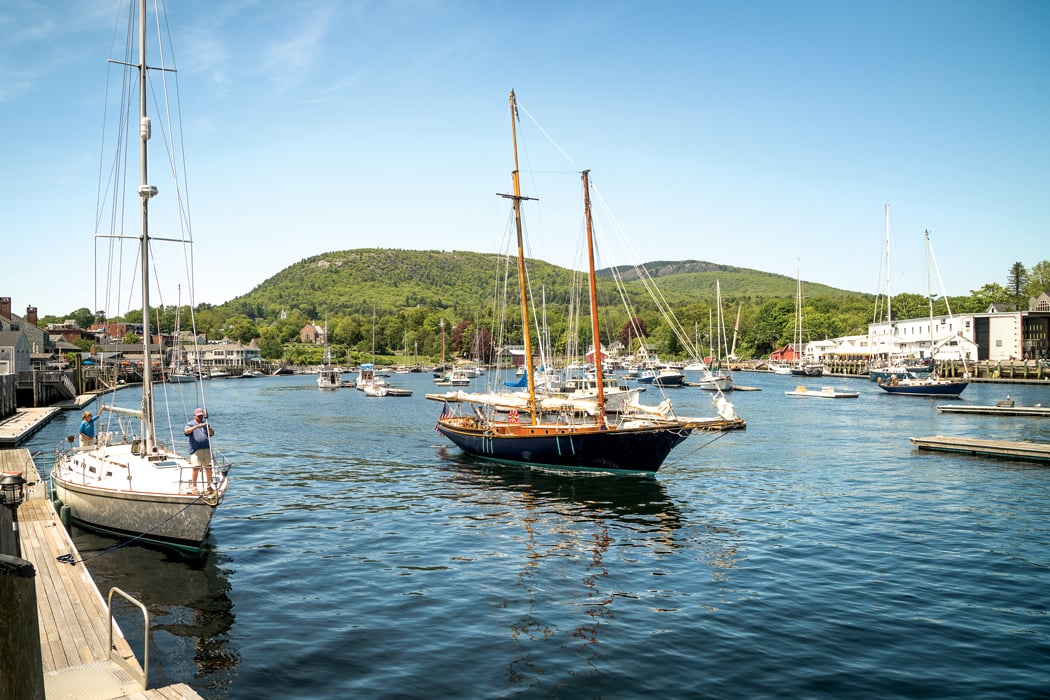 Camden Harbor - Maine harbors