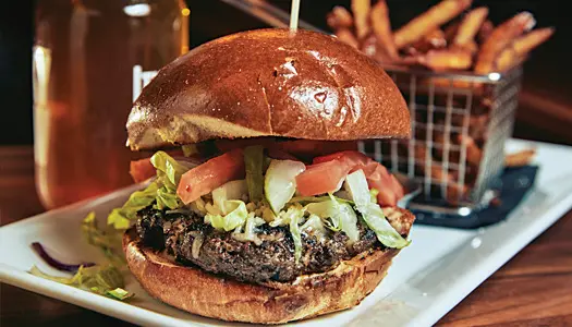 best burgers in maine, owl and elm