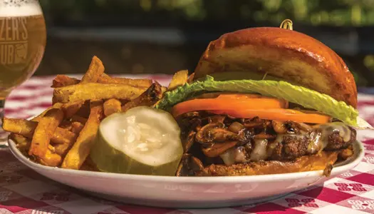 best burgers in maine, Ebenezer's Pub