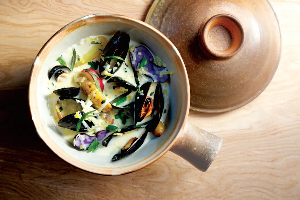Annemarie Ahearn's Mussel Chowder